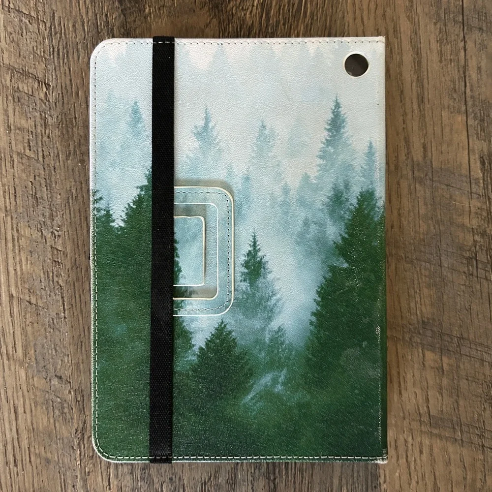 Fire Tablet Case - Dark Green Forest